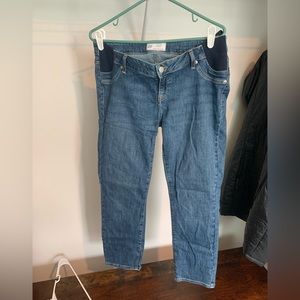 Gap maternity skinny jeans med wash